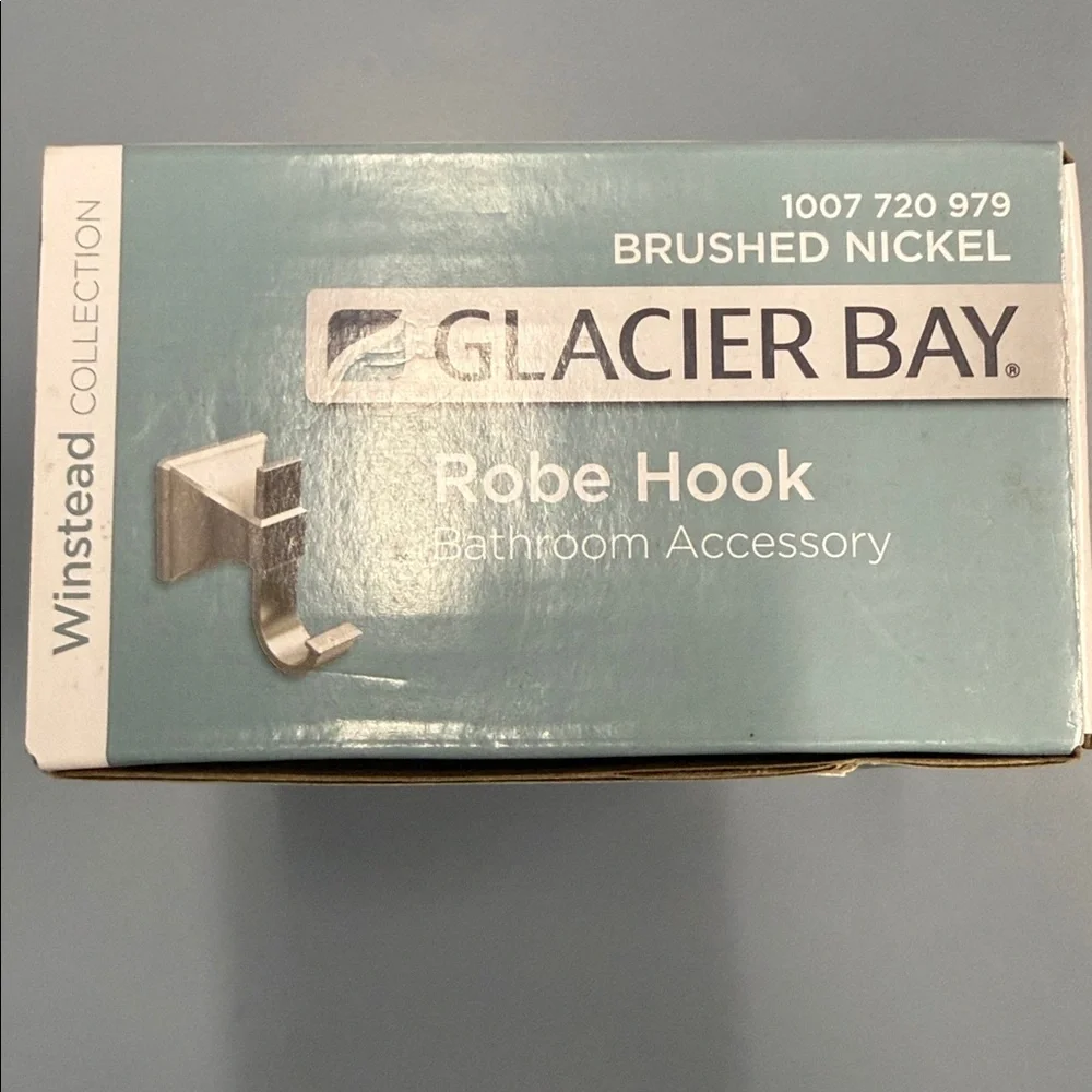 Glacier Bay Brushed Nickel Robe Hook - Brushed Nickel